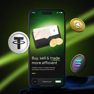 Dorado Rentanza en un dispositivo móvil, mostrando su plataforma de trading